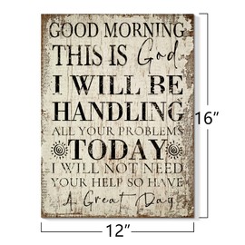 Inspirational Wall Art Positive Quotes print on Canvas Motivational Wall Decor for Home Office Classroom Decoration,Modern Farmhouse Home Decorations for Bedroom 12"x16"