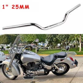 KEEPDSGN For Honda VTX 1300 C R S RETRO Chrome Motorcycle 1" 25mm Drag Bar Handlebars