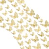 Naler 48 Mariposas Decorativas Pegatina Pared 3D Calcomanía Decoración Adorno