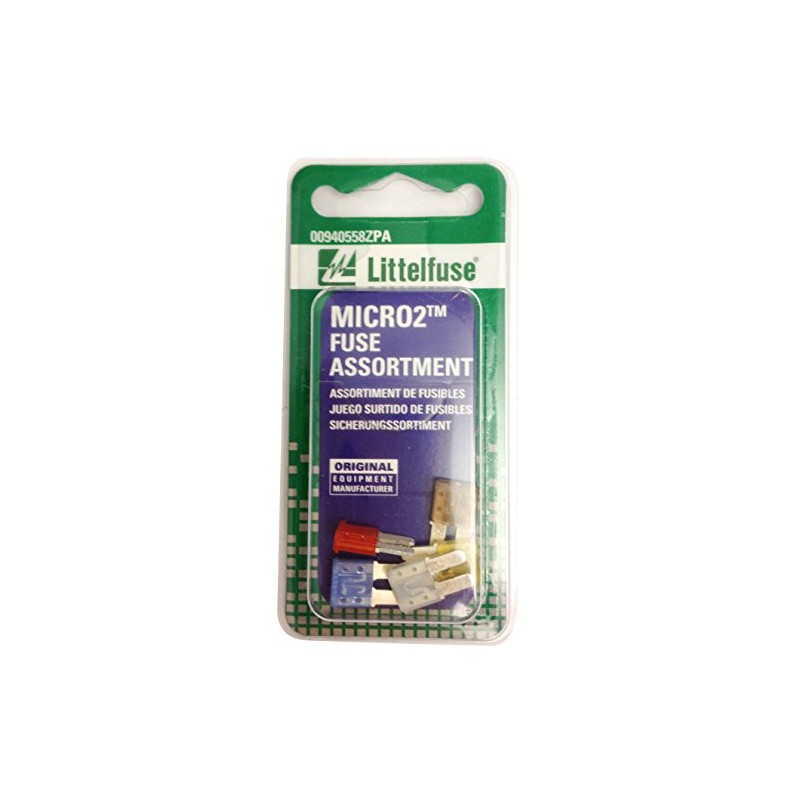 Littelfuse 00940558ZPA MICRO2 32V Fuse Assortment, (Pack of 5)