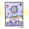PinesFamily S04-3D Pop up Ferris Wheel Greeting Card