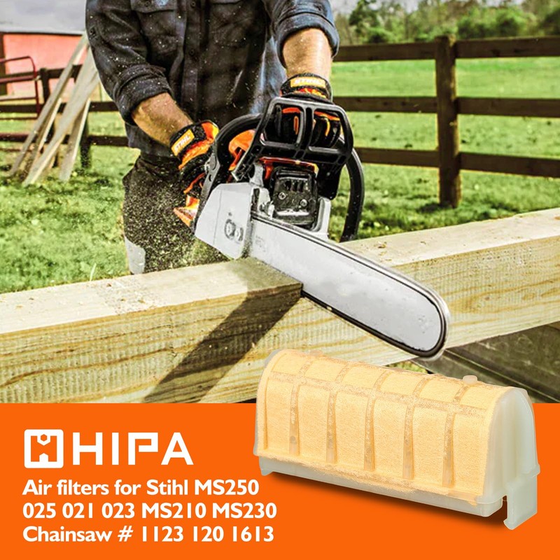 Hipa MS250 Air Filter for Stihl 025 MS 250 021