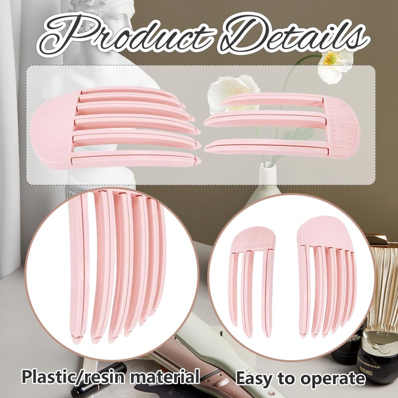 Cosmeria Wind Shaping Comb Set with 3 and 6 Prong