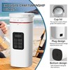 Travel Electric Kettle Portable 304 Stainless Steel LED Display Temperature