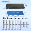 71600 Manifold Drill Template Kit fit for Ford 4.6L/5.4L/6.8L V10