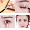 YIUIRUOI Eyeshadow Applicator Disposable Makeup Eyeshadow Brush Double Sided Sponge