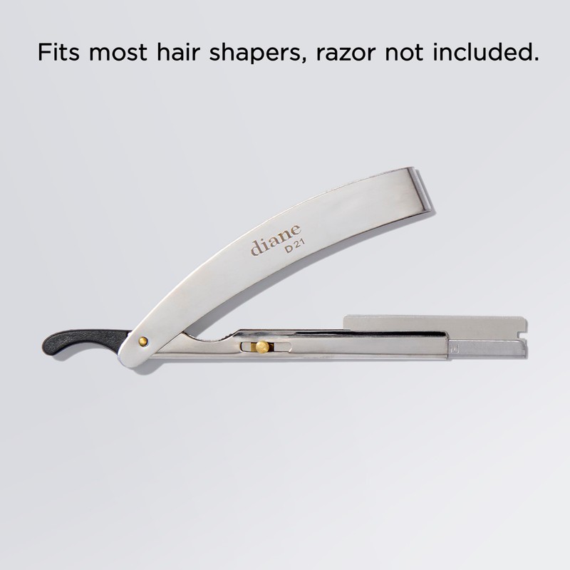 Diane Hair Shaper Razor Blades, Polymer Coated Stainless Steel Material,