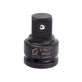 SUNEX TOOLS 4300 3/4-Inch Female 1-Inch Male Impact Socket Adapter