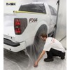 PlazMask Pre-Taped Masking Film, 9-Feet X 65-Feet