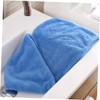 Baluue 2pcs Thick Hair Drying Towel Super Absorbent Bathroom Wrap