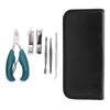 7pcs Nail Clippers Set Dead Skin Fork Paronychia Forceps Nail