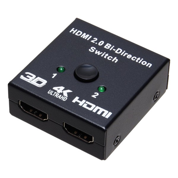 Goods Land [2-way] HDMI Bi-Directional Selector Splitter Switcher, 4K Compatible,