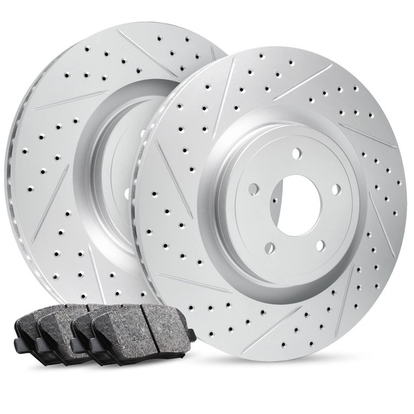 R1 Concepts Rear Brakes and Rotors| Automotive Replacement Brake Kits|