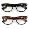 2 Pairs of Comfortable Classic Retro Reading Glasses - Bifocals