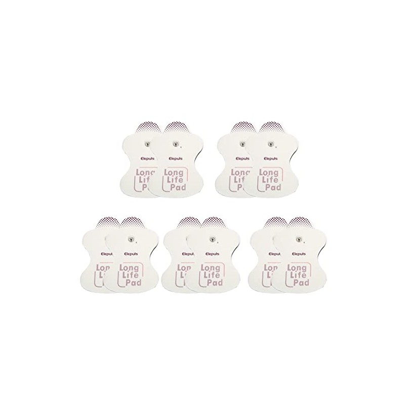 10 Unids/Set Almohadillas De Electrodos, Almohadillas Masajeadora, Accesorio