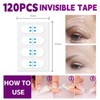 dreamynini 60PCS Japanese Face Tape - Invisible Lift for Wrinkles,