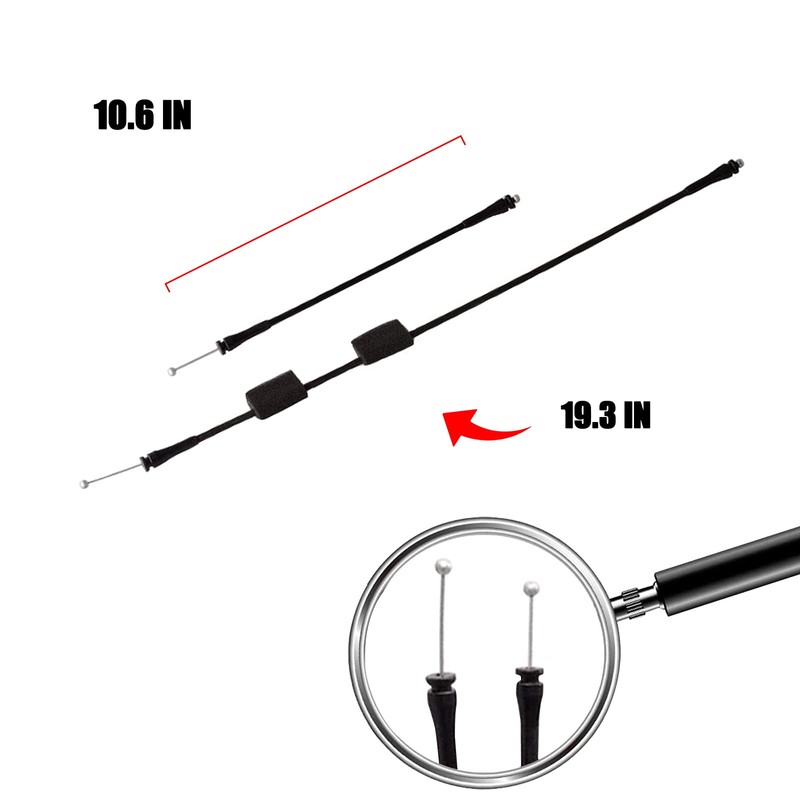 Rear Right Side Cargo Door Latch Cable Compatible for Ford