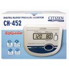 Citizen CH-452 Medidor de Presión Arterial, blanco/azul