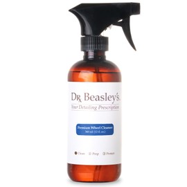 Dr. Beasley's Premium Wheel Cleanser for Autos 12 Fl Oz - Removes Dust, Dirt, and Grease on Wheels, Clings to Surface for Zero Waste and Maximum Results, Gives Wheels Remarkable Shine