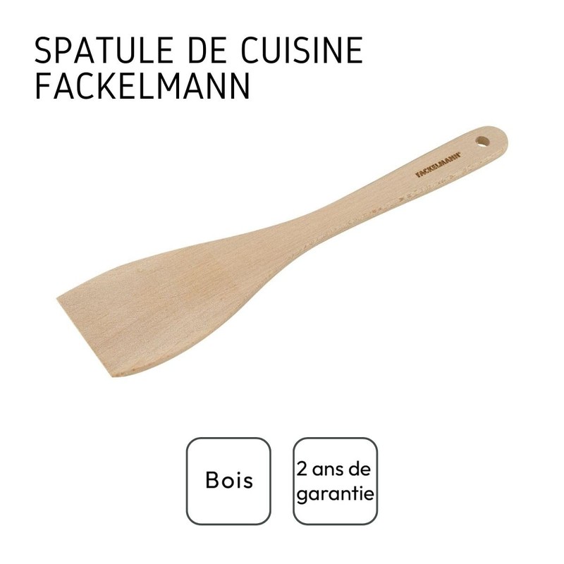 Fackelmann 31041 Spatula Wood Spatula FSC Wood 30 cm