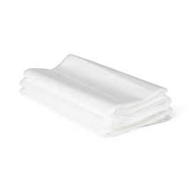 Medline Trash Liner, Clear, 38" x 58", 17 Mic, Flat, Case of 200