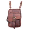 DEGNER W-115 Leather Holster Bag, Brown, Braun