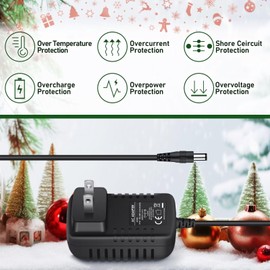 Jantoy Replacement AC Adapter Compatible with Lemax Lighted Accessory # 74707 74706 74254 94563 74295 84428 44242 94565 94566 94527 94564 Christmas Village Spooky Town 4.5VDC-5V Power Supply Charger