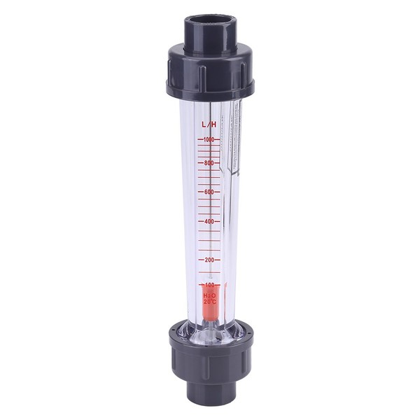 Hilitand 100-1000L/H Rotameter Plastic Tube Type Water Liquid Flow Meter LZS-15 DN15 Instantaneous Flowmeter for Water Industrial Field