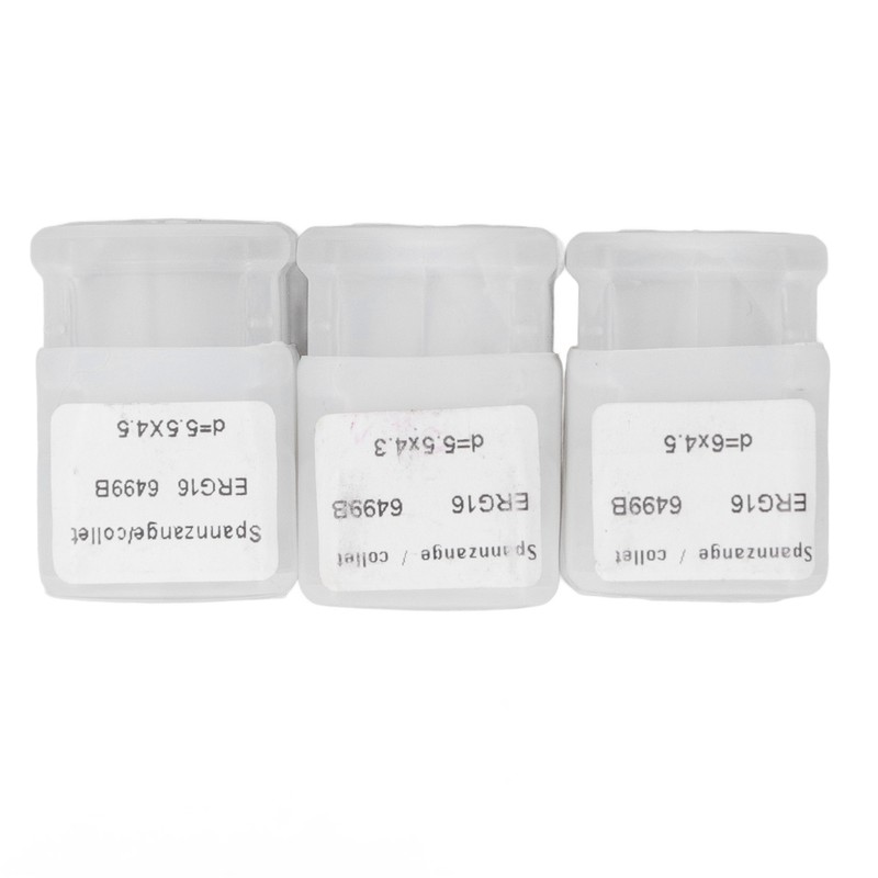 3PCS Collet Set CNC ERG16 Series Chuck Spring Collet Engraving