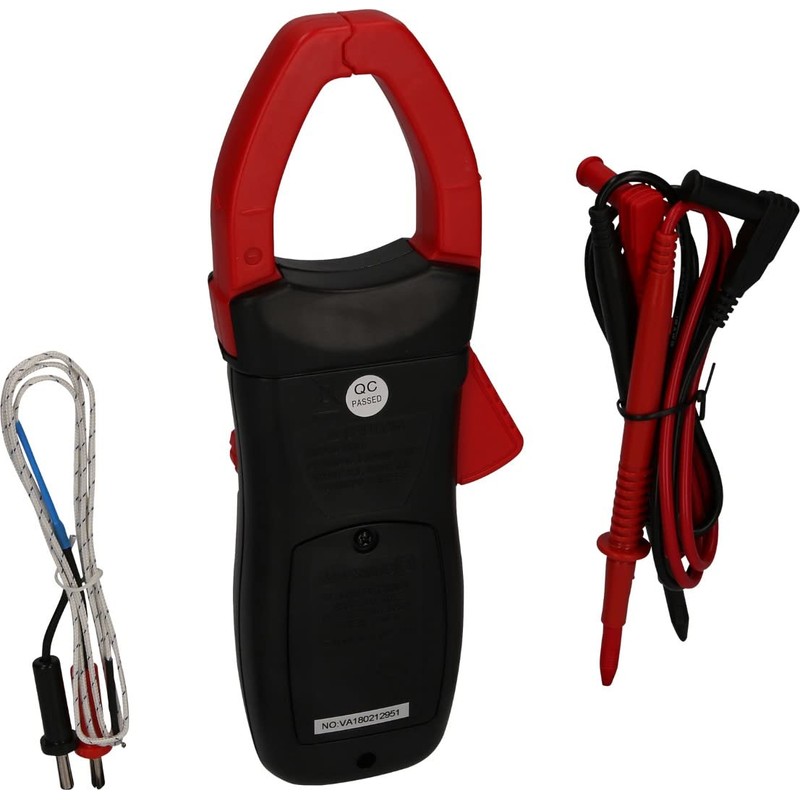 KS Tools 150.0929 ampérométrique Digital Pliers, 1000 Volt, Black/red