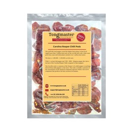 Carolina Reaper Dried Chilli Pods - Worlds Hottest Chilli Pepper - 50g