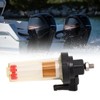 Outboard Engine Fuel Filter 35‑881538T1 8mm Nipple Barb for 115HP