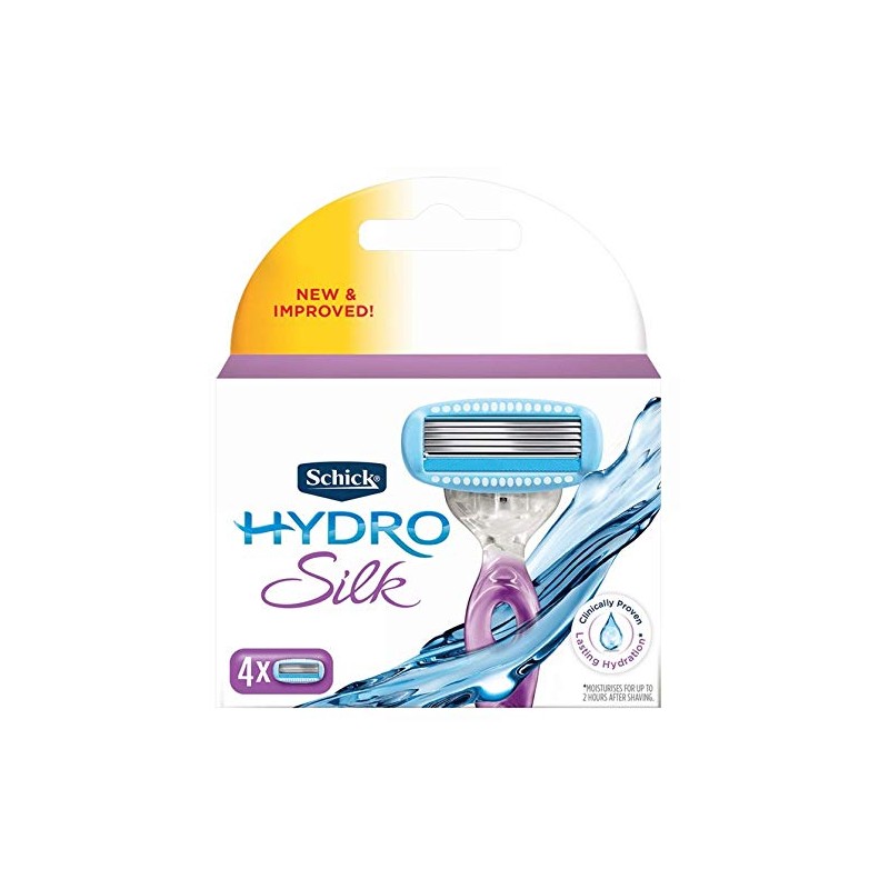 Schick Hydro Silk Cartridges 4 ea