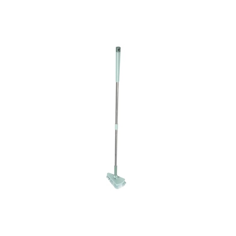 Cepillo para Limpiar Alberca Mango Largo, Cabeza Triangular y Cerdas