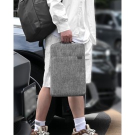 Banero 15.6/16.1-inch Portable Monitor Case with Acessories Storage, Portable Monitor Sleeve for Most 15.6/16.1" Portable Monitors, Compatible with KYY ARZOPA VILVA MNN ForHelp KEFEYA, (Gray)