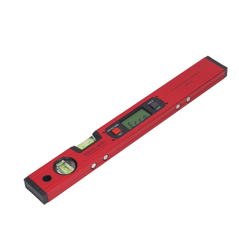 400mm Digital Level Ruler Electronic LCD Display Aluminium Alloy Magnetic
