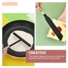 Luxshiny Crepe Spreader and Spatula Kit T-Shaped Stainless Steel Crepe