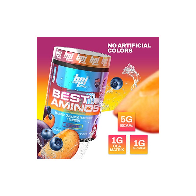 Bpi Sports Best Aminos Bcaa Aminos Glutamina 250 Gr 25