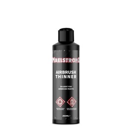 Maelstromz - Airbrush Thinner | Acrylic Paint Solution, Flow Improver for Airbrushing and Painting, Model Building - 250ml