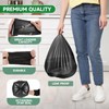 Small Biodegradable Trash-Bags Bathroom 2 Gallon-Black - Mini Garbage Bags