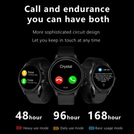 findtime Smartwatch Women's Men's Fitness Watch with Phone Function Heart Rate Blood Pressure Sleep Monitor Music Sports Watches Women Pedometer Smart Watch for iOS Android