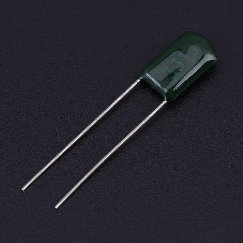 150 Pieces 100V 15 Value Film Capacitor Set 0.33nF-470nF Assorted