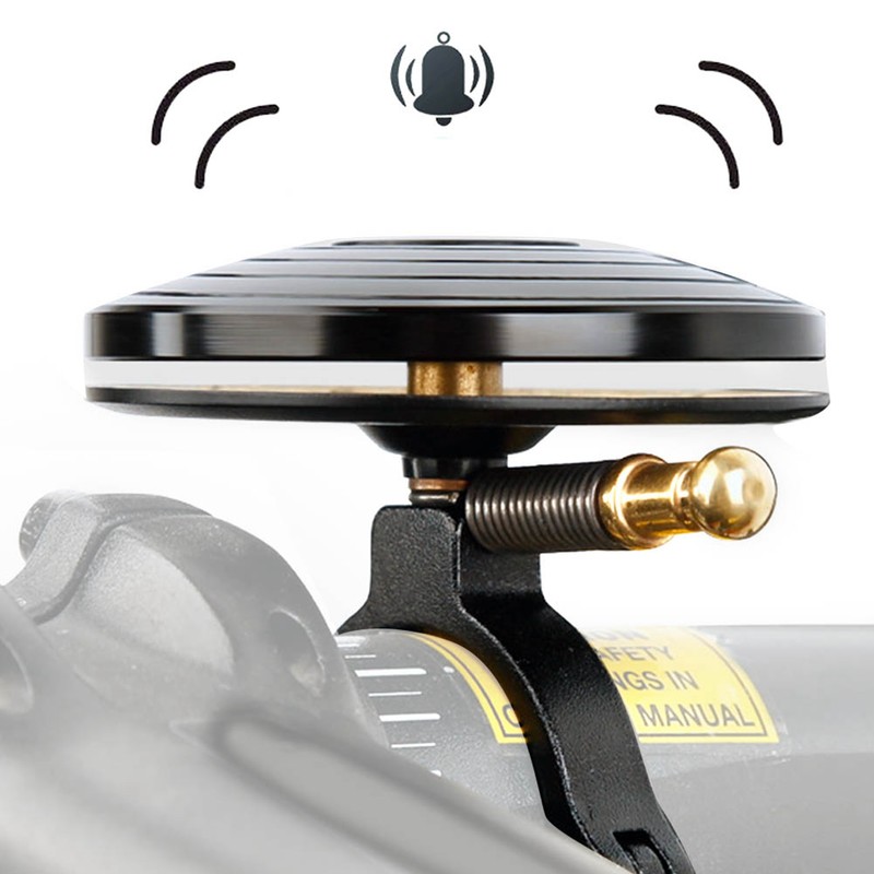 Small Bicycle Bell Aluminum Alloy Mountain Bike Horns Crisp Sound