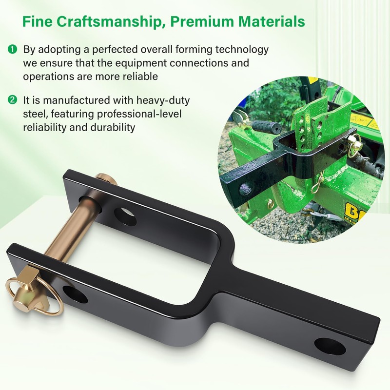 Versatile Quick Hitch Adapter with Adapter Sleeve Integrated Molding No