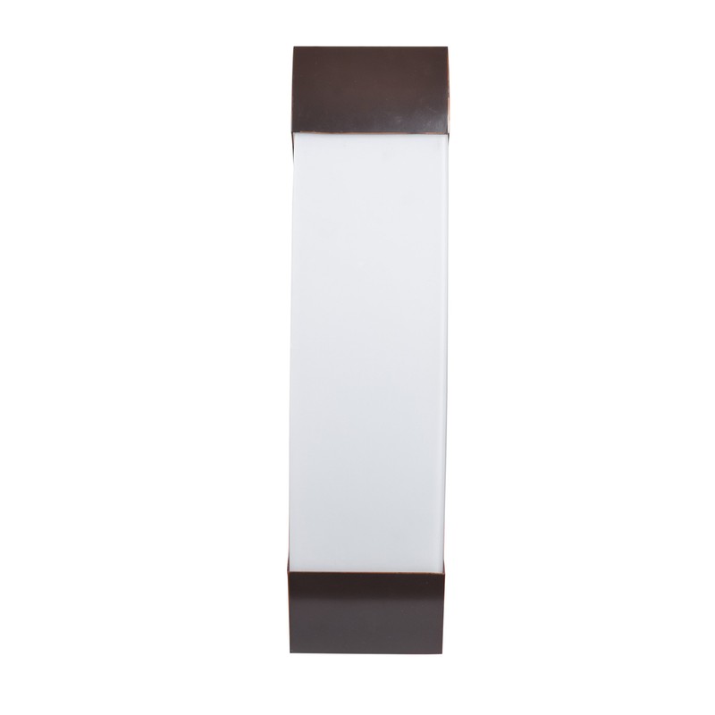 West End LED Vanity - 17"W - Bronze - Opal