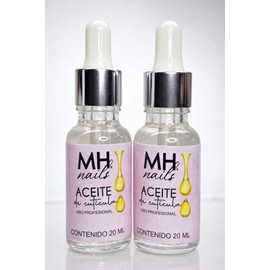 ACEITE DE CUTICULA PARA UÑAS MH NAILS 2 PIEZAS