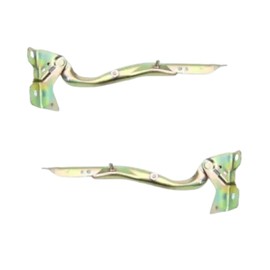 KarParts360 For Ford F-250 1997 1998 1999 Hood Hinges Driver And Passenger Side | Pair | Replacement For FO1236106, FO1236105 | F75Z16796AA, F65Z16797AG