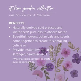 Cuccio Revitalizing Cuticle Oil 63ml, Nourishing Nail & Cuticle Treatment for Softer Hands, Hydrating & Repairing Cuticle Care with Violet & Peony