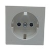 GIRA 492003 Cover Schuko Socket System 55 Pure White