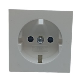 GIRA 492003 Cover Schuko Socket System 55 Pure White